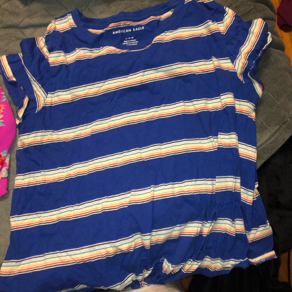 Three small/ medium American Eagle shirts